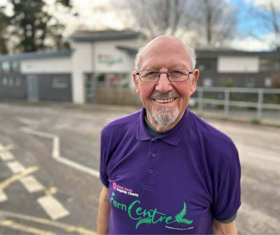 Fern Centre volunteer Malcolm