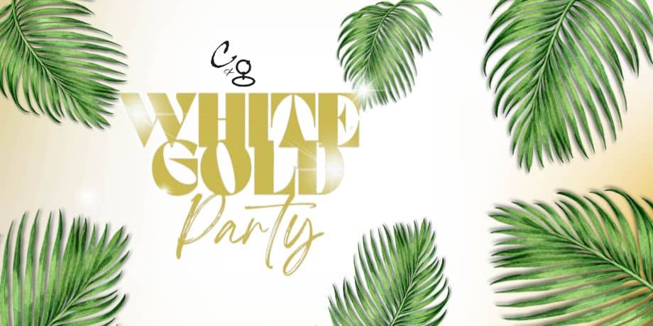 Claytons & The Glasshouse White & Gold Party
