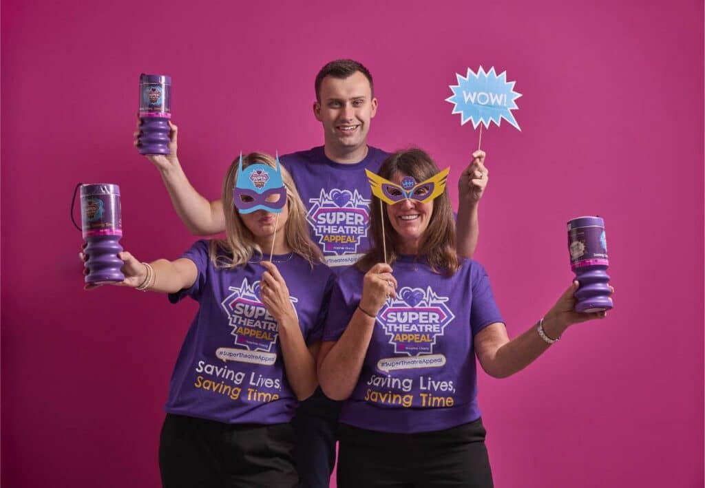 The Royal Devon Hospitals Charity team are fundraising for a new ‘Super Theatre’ at the Royal Devon and Exeter Hospital.