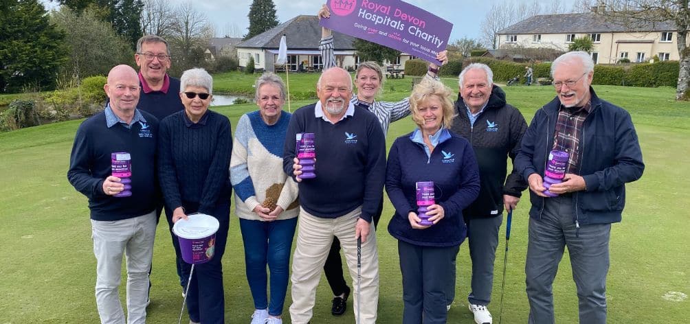 Golfers at Libbaton Golf Club are raising money for the Royal Devon Hospitals Charity Fern Centre in 2026.